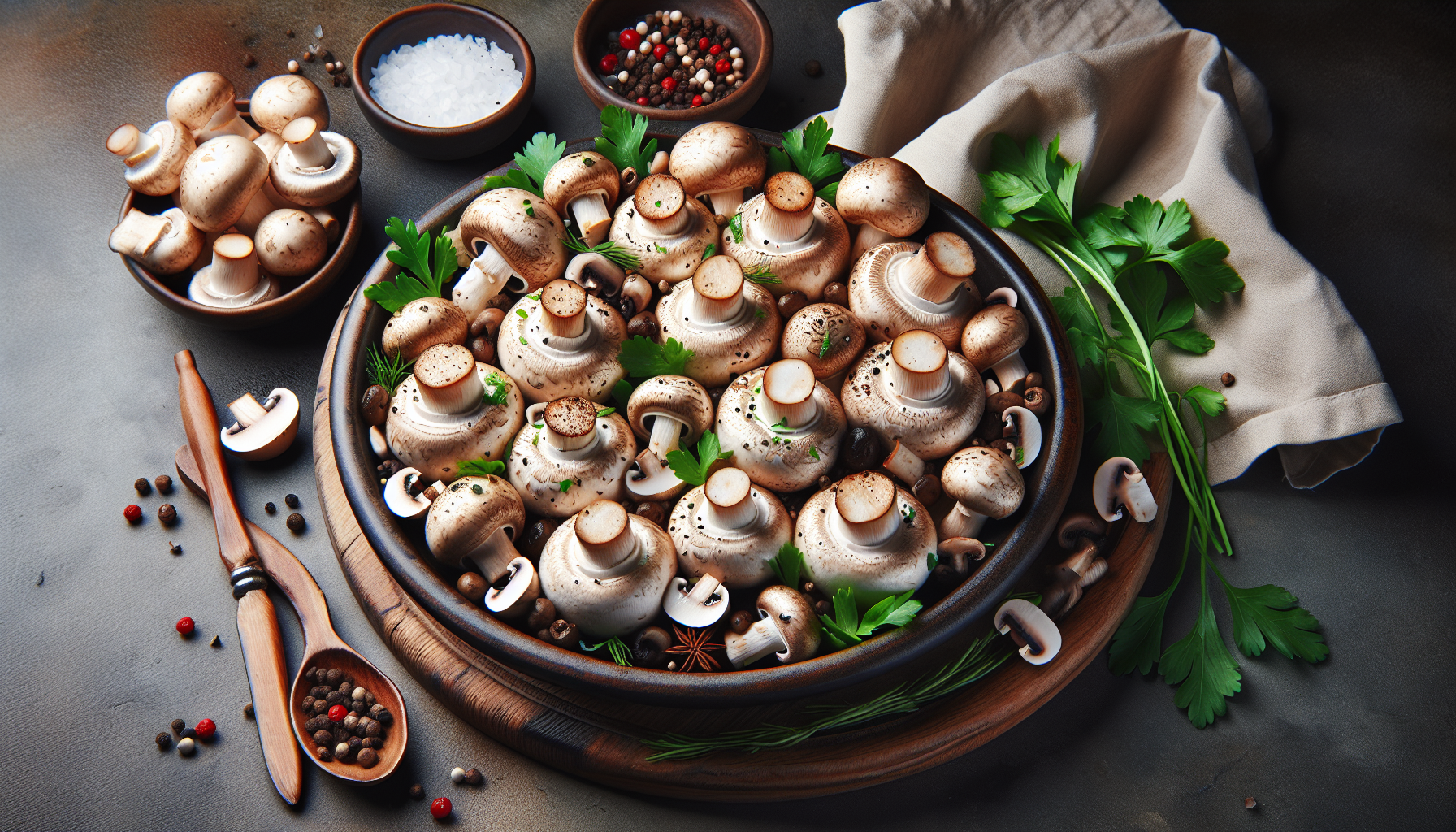 ricette funghi champignon